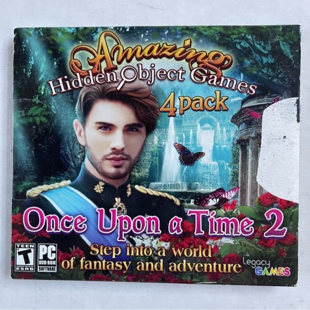 Amazing Hidden Objects Game Once Upon a Time 2 Fantasy PC DVD ROM